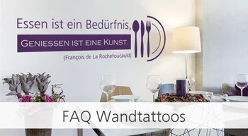 FAQ Wandtattoos