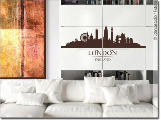 Möbeldekor Skyline London