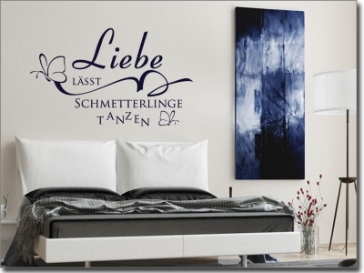 Wandtattoo Spruch Liebe l�sst