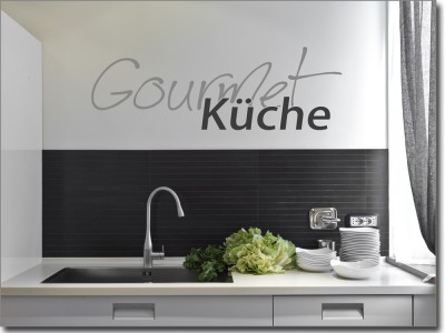 Wandtattoo Gourmet K�che