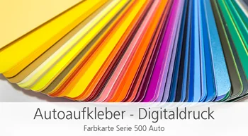 Farbkarte-Serie 500 Auto