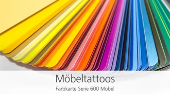 Farbkarte-Serie 600 Möbel