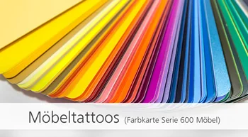 Farbkarte-Serie 600 Möbel