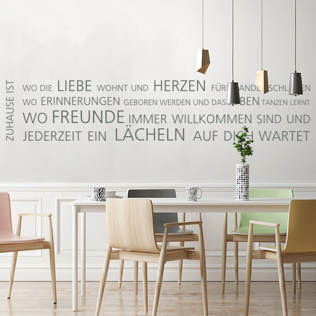 Lifestyle Wandtattoos Der besondere