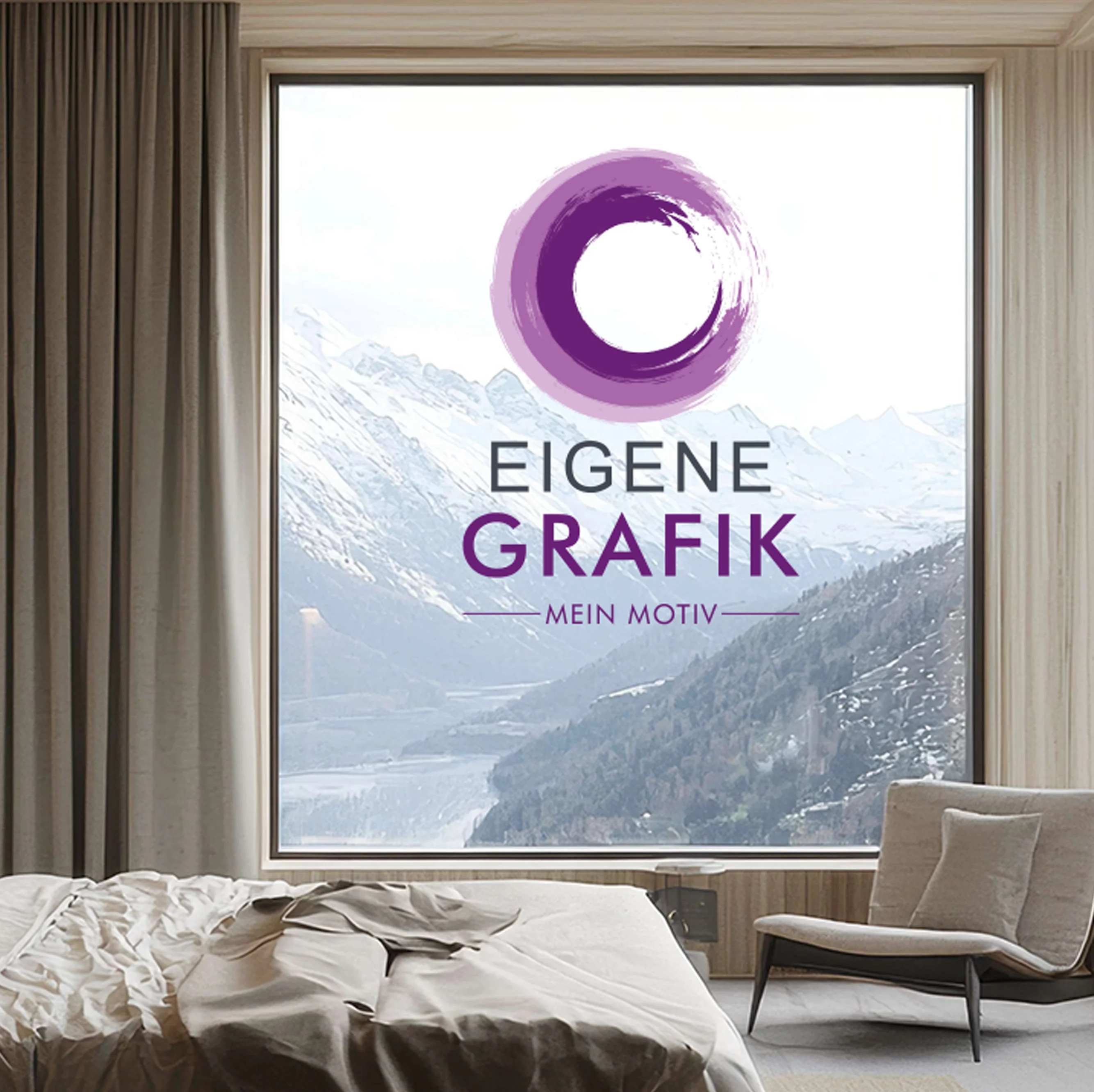 Glastattoos mit eigener Grafik