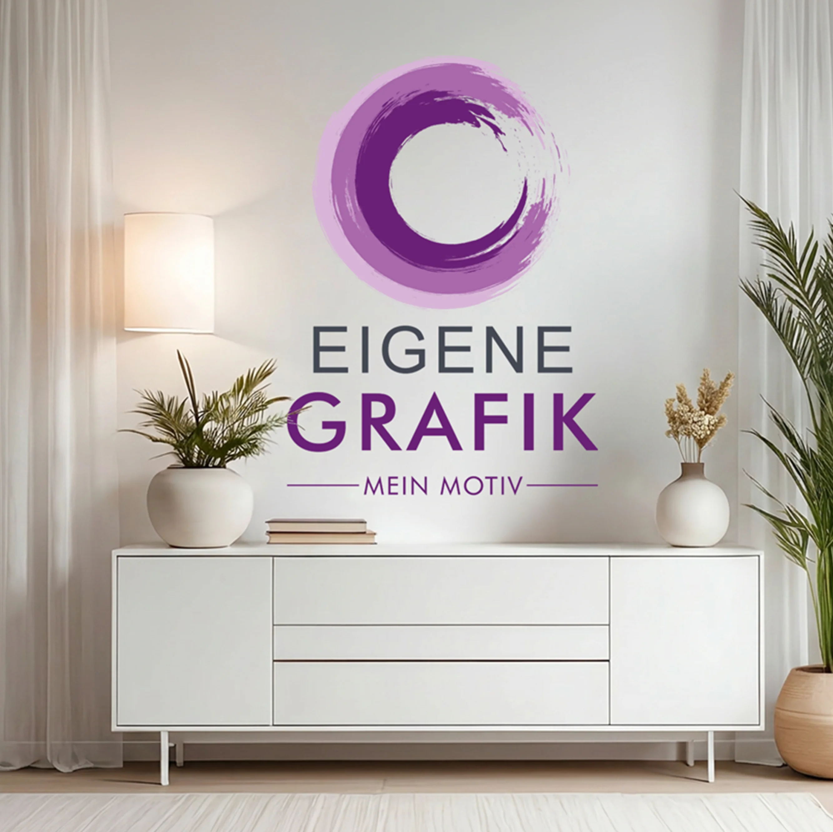 Eigene Grafik für Wand und Möbel