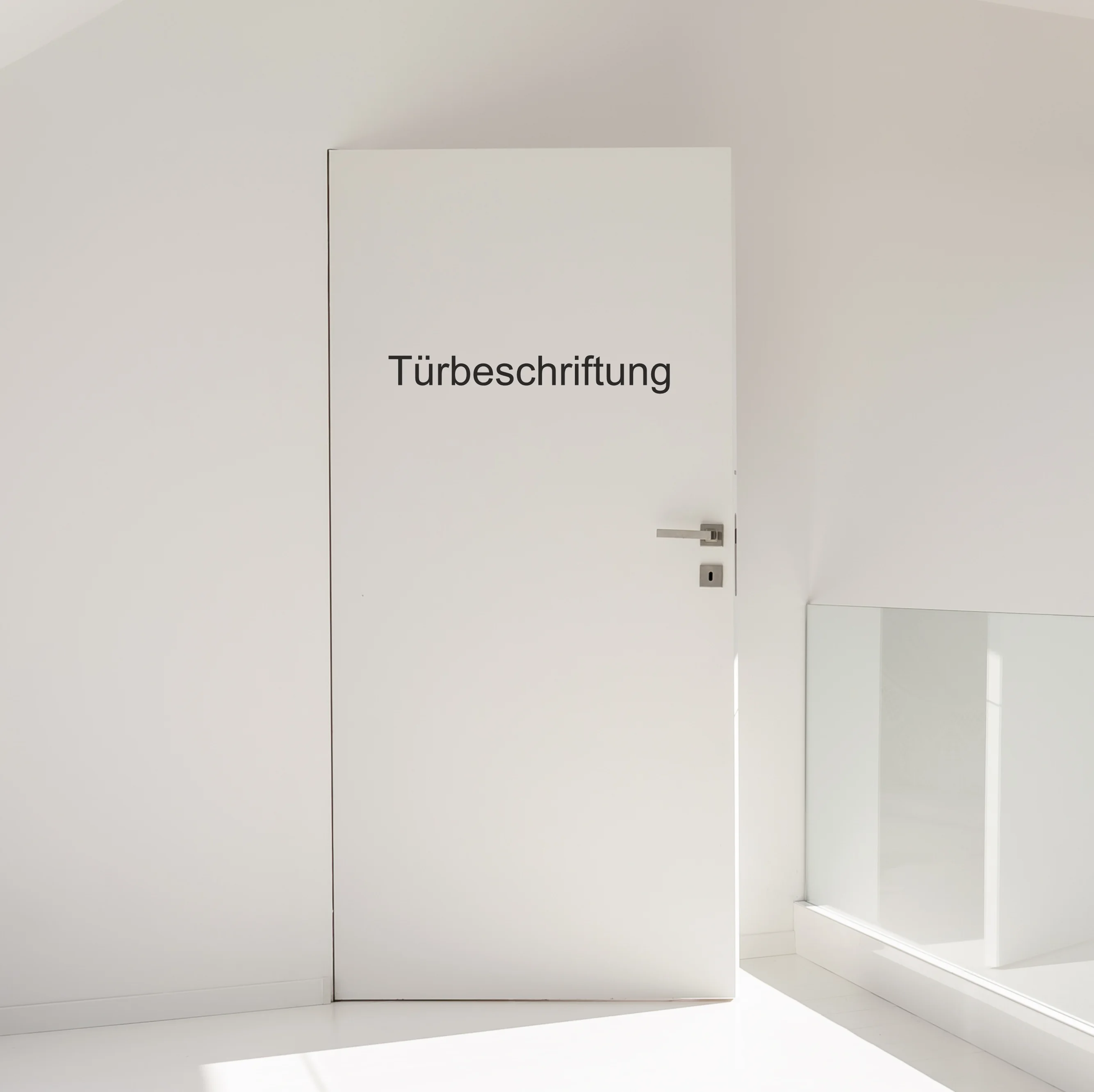 Türbeschriftung