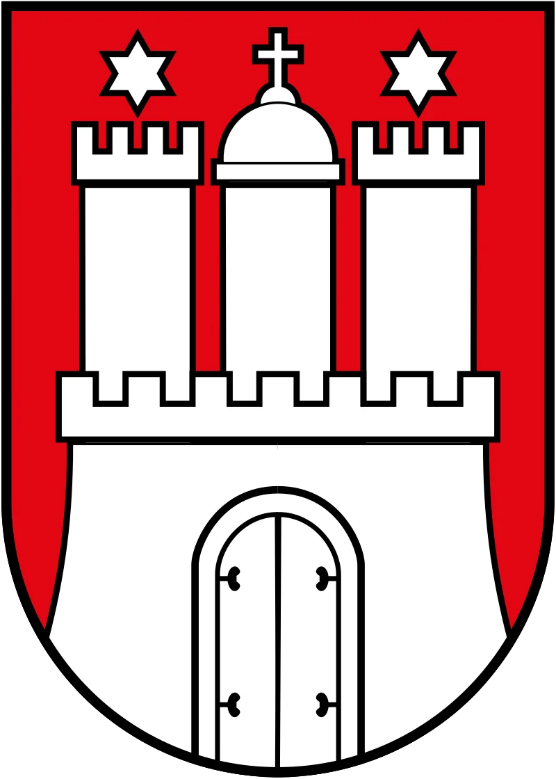 Wappen der Stadt Hamburg