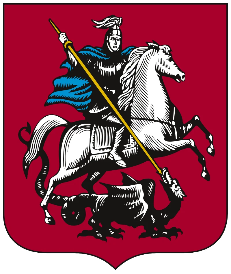 Wappen von Moskau