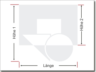 Informationen zur Größenberechnung von Fensterfolien