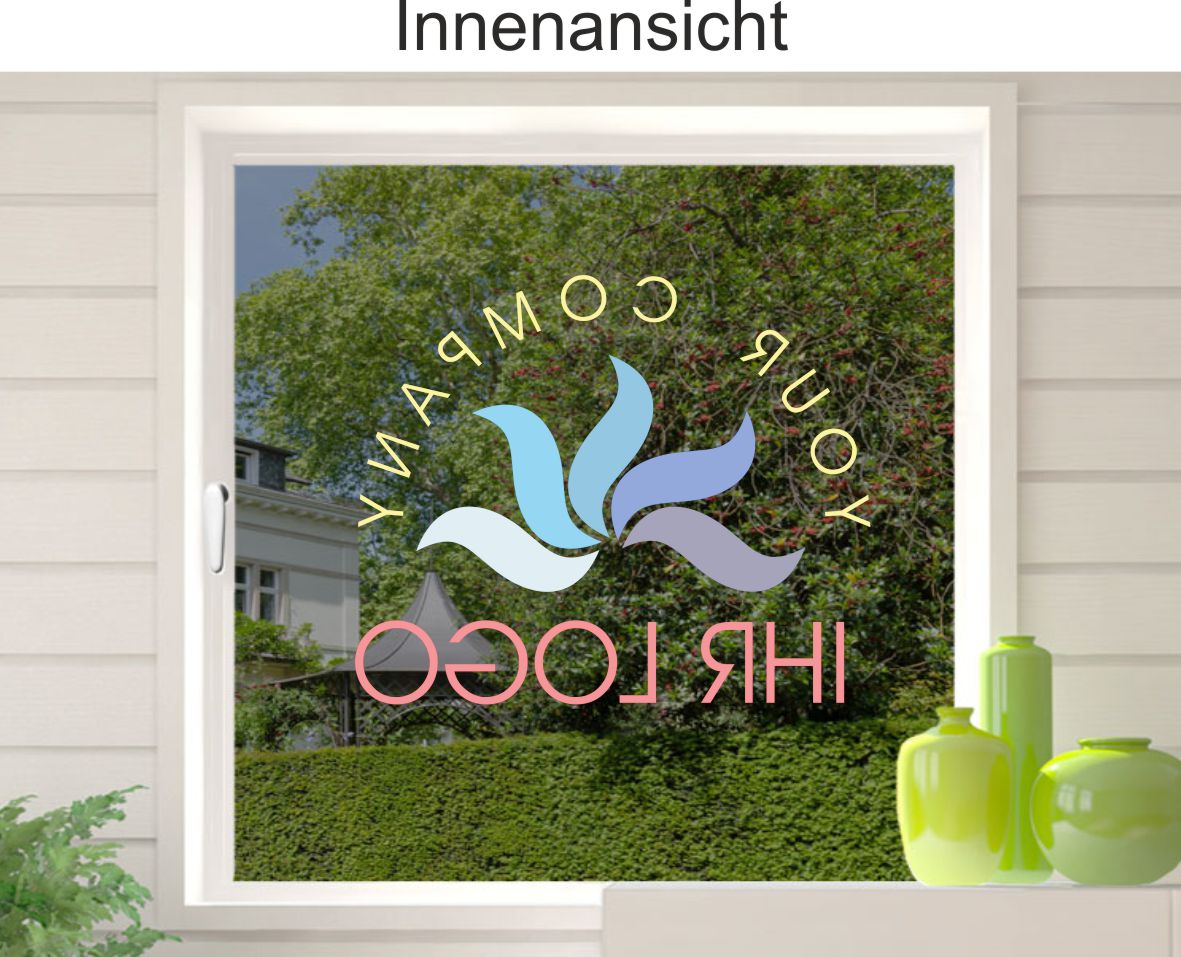 Sichtschutzfolie gespiegelt