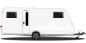 Preview: Konturgeschnittene Autofolie mit Leipziger Skyline auf hellem Wohnwagen - Ansicht Farbauswahl Preview: Konturgeschnittene Autofolie mit Leipziger Skyline auf hellem Wohnwagen - Ansicht Farbauswahl