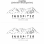 Preview: Autoaufkleber Zugspitze