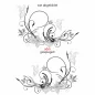 Preview: buntes Wandtattoo mit vertraeumtem Ornament - Ansicht Ausrichtung Preview: buntes Wandtattoo mit vertraeumtem Ornament - Ansicht Ausrichtung