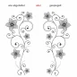 Preview: Wandtattoo mit buntem, floralem Ornament - Ansicht Ausrichtung Preview: Wandtattoo mit buntem, floralem Ornament - Ansicht Ausrichtung
