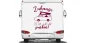 Preview: Camperaufkleber Zuhause ist