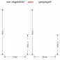 Preview: Sichtschutzfolie Glastür Elegante Grashalme