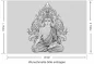 Preview: Bedruckte Milchglasfolie Buddha