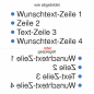 Preview: Fahrzeugbeschriftung Textblock | 26a