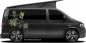 Preview: Aufkleber für das Auto mit Schmetterlingsdekor auf dunklem Campervan Preview: Aufkleber für das Auto mit Schmetterlingsdekor auf dunklem Campervan