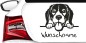 Preview: Autoaufkleber Hundekopf Beagle