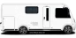 Preview: Aufkleber Auto kunstvoller Blätterzweig auf Wohnmobil oder Wohnwagen - Ansicht Farbauswahl