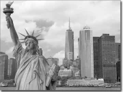 Preview: USA Freiheitsstatue Fensterbild
