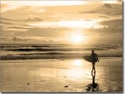 Preview: Abendsonne mit Surfer