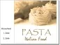 Preview: Glasbild Pasta mit Wunschtext