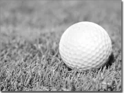 Preview: Glasbild Golf