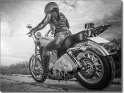Preview: Fensterbild Motorrad
