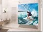 Mobile Preview: selbstklebender Glasdruck mit Surfer