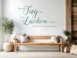 Preview: Wandtattoo Wer den Tag mit einem Lächeln beginnt