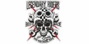 Preview: Autoaufkleber LEGENDARY RIDERS