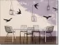 Preview: Außenwandtattoo Set mit Vögeln