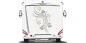 Preview: Auto Sticker Traumhaftes Blumenornament auf Heck von Wohnmobil oder Wohnwagen Preview: Auto Sticker Traumhaftes Blumenornament auf Heck von Wohnmobil oder Wohnwagen