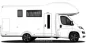 Preview: Auto Tattoo Aufkleber lifestyle auf hellem Wohnmobil - Ansicht Farbauswahl Preview: Auto Tattoo Aufkleber lifestyle auf hellem Wohnmobil - Ansicht Farbauswahl