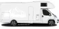 Preview: Autoaufkleber Berge & Wald Silhouette auf Seite von Wohnmobil - Ansicht Farbauswahl Preview: Autoaufkleber Berge & Wald Silhouette auf Seite von Wohnmobil - Ansicht Farbauswahl