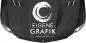 Preview: Autoaufkleber Eigene Grafik einfarbig - Ansicht Farbauswahl auf dunkler Motorhaube