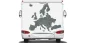 Preview: Autoaufkleber und Wohnmobilaufkleber mit einer Karte von Europa