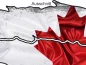 Preview: Autoaufkleber Flagge von Kanada - Ansicht Ausschnitt