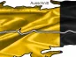 Preview: Autoaufkleber Flagge von Belgien - Ansicht Ausschnitt