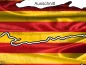 Preview: Autoaufkleber Flagge von Mallorca - Ansicht Ausschnitt