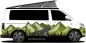 Preview: Wohnmobilaufkleber Die schönsten Passstraßen der Alpen