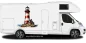 Preview: Autoaufkleber Leuchtturm am Meer auf hellem Reisemobil Preview: Autoaufkleber Leuchtturm am Meer auf hellem Reisemobil