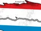 Preview: Autoaufkleber luxemburgische Flagge - Ansicht Ausschnitt