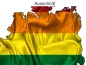 Preview: Autoaufkleber Regenbogenfahne als Silhouette von Deutschland - Ansicht Ausschnitt