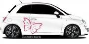 Preview: Sticker für KFZ Schmetterling