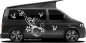 Preview: Autoaufkleber Schmetterlingzauber auf dunklem Camper - Ansicht Farbauswahl Preview: Autoaufkleber Schmetterlingzauber auf dunklem Camper - Ansicht Farbauswahl