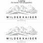 Preview: Autoaufkleber Wilder Kaiser - Ansicht zweiseitig für beide Fahrzeugseiten